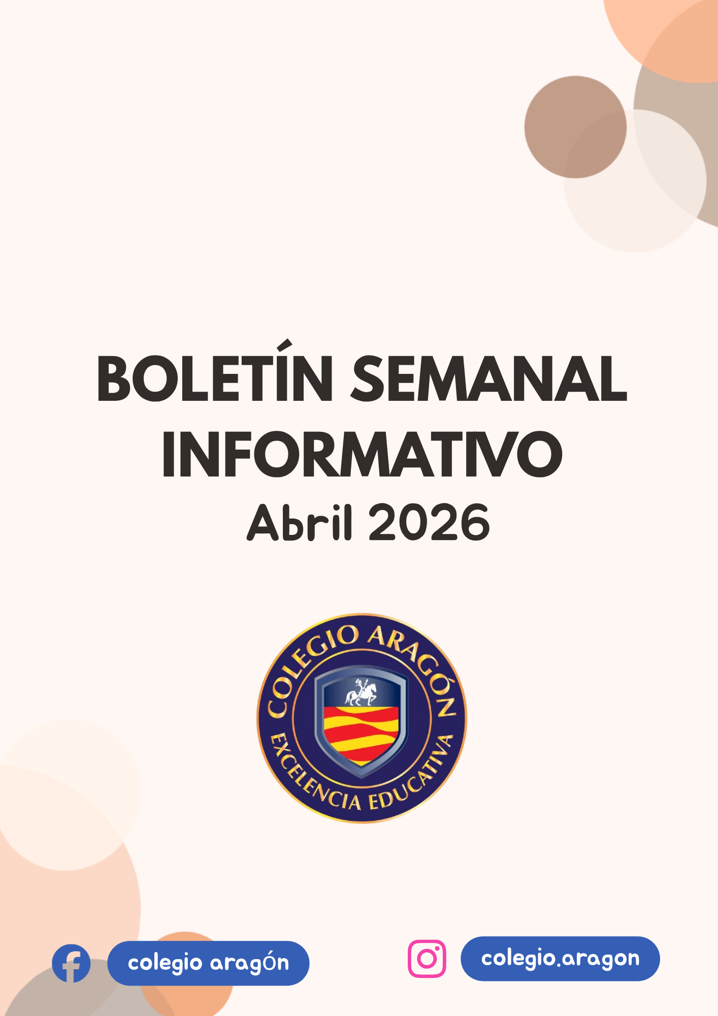 Imagen de Primer boletín de Abril 2026