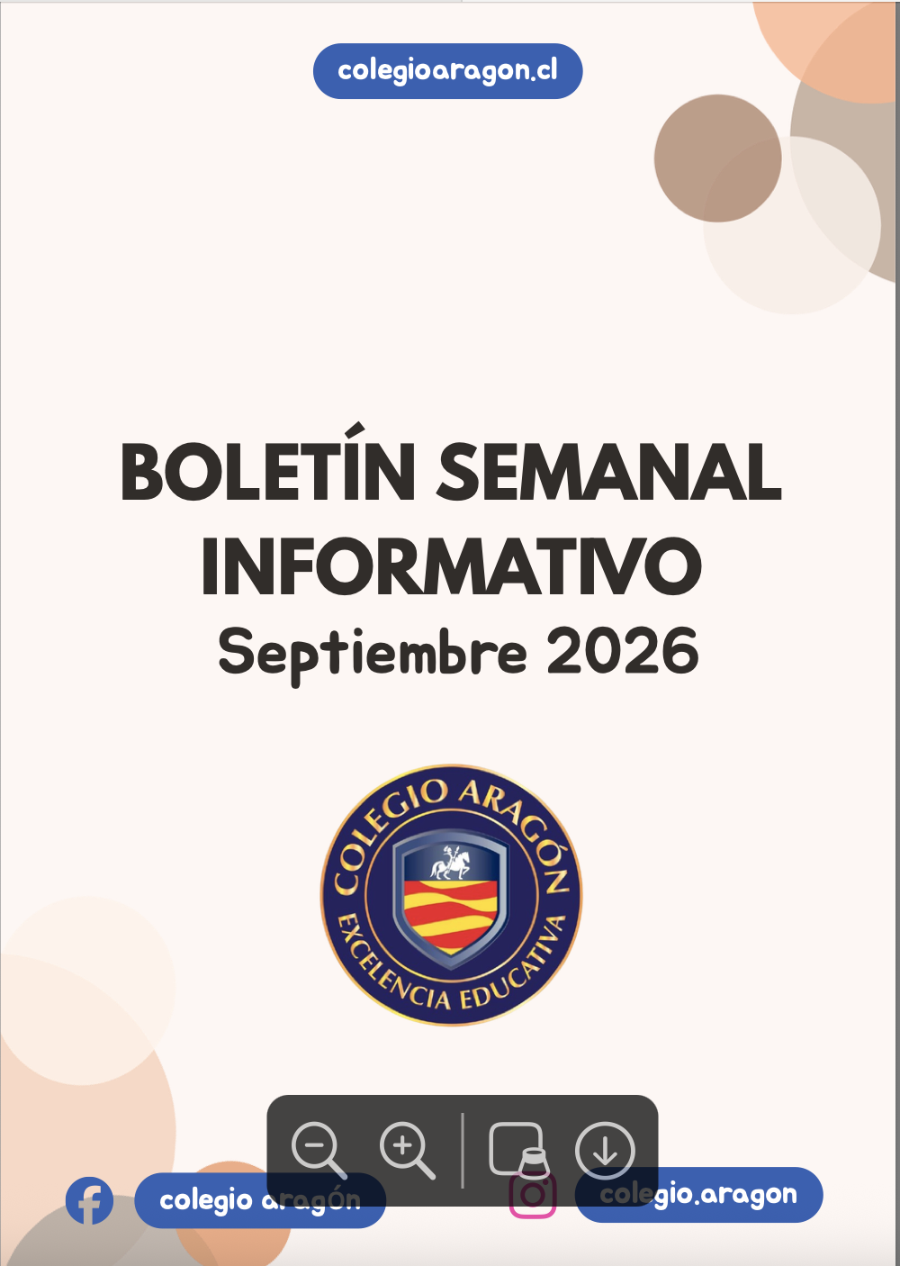 Imagen de Primer boletín de Septiembre 2026	
